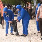 25 Siswa SMK KAL-1 Turut Sukseskan  Gerakan Program Laut Bersih