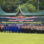 Kapolda Pimpin Apel Gelar Pasukan Operasi Ketupat Singgalang 2025