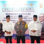 Buka Bersama Dengan Buruh, Kapolri Sampaikan Kabar Gembira