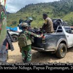 Perkuat Kebersamaan dengan Rakyat, Yonif 400/Banteng Raiders Adakan Giat Cukur Rambut Gratis