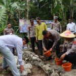 Peletakan Batu Pertama Pembangunan Rumah Gratis, Kapolres Pariaman : Kepedulian kepada Sesama