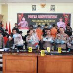 Tindak Tegas Geng Motor, Polres Bener Meriah Amankan Senjata Tajam dan Puluhan Anggota