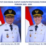 Pasangan Bupati Dan Wakil Bupati H. John Kenedy Azis SH.MH dan Rahmat Hidayat, SE.MM, Dalam 100 Hari Kerja Membangun Padang Pariaman Yang Lebih Baik