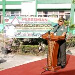 Dandim 0312/Padang Letkol Inf Ferry Adianto Resmikan Sumur Bor di MTsN 6 Padang, TNI AD Hadir Jawab Krisis Air Bersih