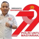 HUT Polri Ke 79 Tahun, Rahmad Sukendar Desak Peningkatan Kesejahteraan Anggota Polri: Budaya Amplop Harus Dihentikan