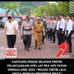 AKBP Derry Indra Instruksikan Penegakan Hukum Humanis di Operasi Patuh Langkisau