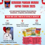 Camat Harnoldi Hadirkan Gerakan Pangan Murah, Warga Bungus Teluk Kabung Rasakan Manfaat Nyata