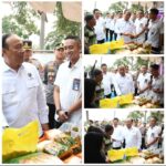Polri Distribusikan 6 Ton Beras Menggelar Gerakan Pasar Murah  di Madiun, Sinergi dengan Bulog Tekan Inflasi