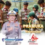 Dirlantas Polda Sumbar Kombes Pol. H.M. Reza Chairul Akbar Sidiq Ucapkan Selamat Hari Pramuka ke-64: Wujudkan Generasi Tangguh dan Berkarakter