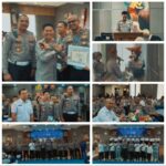 Dirlantas Polda Sumbar Kombes Pol. Reza Chairul Akbar Siddiq Apresiasi Satlantas Berprestasi di Rakernis Lantas 2025