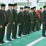 Bupati Agam Ir. H Benni Warlis MM.Dt. Tan Batuah Melantik Dr. Mhd. Lutfi, AR, SH, MSi Sebagai Sekda Kabupaten Agam
