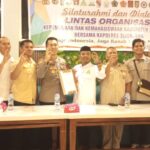 Kapolres dan KNPI Sijunjung Kompak Satukan Pemuda Lewat 10 Poin Deklarasi