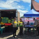 Kapolres Agung Tribawanto Buktikan Kepedulian, Pasar Pangan Murah Ringankan Beban Warga Pasbar