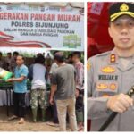 Gerakan Pangan Murah Polres Sijunjung: Sinergi Polisi dan Pemerintah untuk Warga