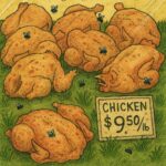 Skandal Makanan Kadaluarsa di Manado: Fresh Mart Bahu Mall Diduga Menjual Daging Ayam Busuk, Anak Konsumen Jadi Korban