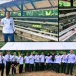 Kalapas Budi Suharto Resmikan Usaha Peternakan Ayam Petelur di Lapas Lubuk Basung