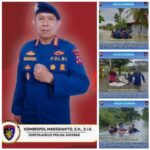 Kombes Pol Marsdianto Instruksikan Kasubdit Airud Turun Bantu Warga Terjebak Banjir Maransi Kota Padang