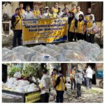 DPP-KJI Jadi Titik Distribusi Bantuan BWSS-V dan PT Brantas Abipraya bagi Awak Media