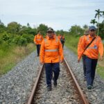 Cegah Kecelakaan di Perlintasan, KAI Divre II Sumbar Gencarkan Cek Lintas dan Sosialisasi