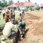 Kolonel Inf Ferry Adianto Letakkan Batu Pertama, Koperasi Merah Putih Resmi Dibangun di Koto Tangah