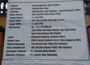 PROYEK LONGSOR Rp1,2 MILIAR TANAH BADANTUANG–TANJUNG AMPALU BARU SELESAI 28 JULI 2025, RABAT BETON SUDAH AMBLAS — DUGAAN PELANGGARAN SPEK DAN ANCAMAN PIDANA MENGINTAI