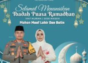 Pesan Kapolres Sawahlunto di Awal Puasa: Mohon Maaf Lahir dan Batin untuk Kebersamaan