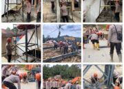 Irjen Pol Dr. Drs. Gatot Tri Suryanta Pimpin Satbrimob, Randurlap dan Biddokkes Polda Sumbar Bangun Jembatan, Sumur dan Layani Warga di Palembayan, Agam