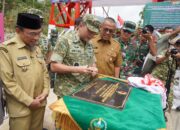 Jembatan Gantung Merah Putih di Kuranji Kota Padang Resmi Digunakan