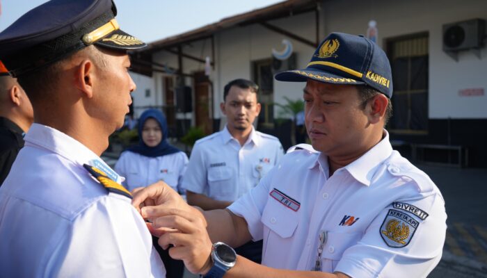 Apel Gelar Pasukan Jadi Tanda Dimulainya Posko Angkutan Lebaran KAI Sumbar