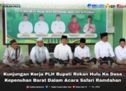 Safari Ramadhan Ke-6 Pemkab Rohul, Wabup Syafaruddin Poti Ajak Perkuat Silaturahmi