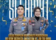 Dirlantas Polda Sumbar Kombes Pol M. Reza Chairul Akbar Sidiq Apresiasi Dua Perwira Lulus STIK 2026