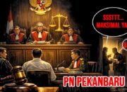 Terindikasi sebagai Alat Represi, PPWI Laporkan Majelis Hakim PN Pekanbaru Jonson Parancis Cs ke Komisi Yudisial