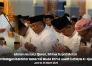Nuzulul Quran Jadi Momentum Rohani, Bupati Anton Dorong Pembinaan Generasi Qurani