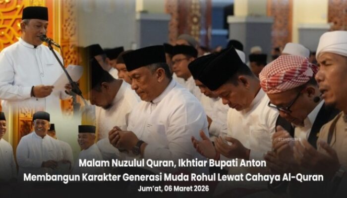 Nuzulul Quran Jadi Momentum Rohani, Bupati Anton Dorong Pembinaan Generasi Qurani