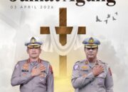 Dirlantas Reza dan Wadirlantas Yudho Sampaikan Pesan Damai dalam Peringatan Jumat Agung 2026