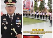 Disiplin Pagi Hari! Kapolres AKBP Agung Tribawanto Tegaskan Komitmen Personel Polres Pasaman Barat Lewat Apel Rutin
