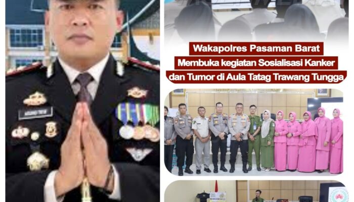 AKBP Agung Tribawanto Bangun Kesadaran Kolektif tentang Bahaya Kanker dan Tumor