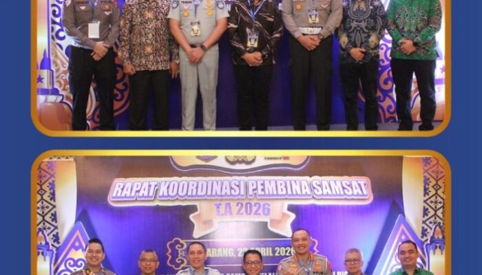 Dirlantas Polda Sumbar Kombes Reza Chairul Akbar Sidiq Jadi Motor Penggerak Rakor Samsat 2026