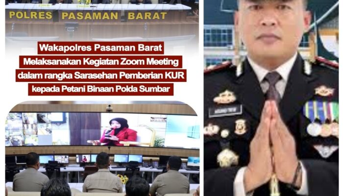 Dukungan KUR untuk Petani Binaan Kian Nyata, Polres Pasaman Barat Bergerak di Era Kepemimpinan AKBP Agung Tribawanto