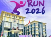 Semarak Kemala Run 2026, Dirlantas Reza Polda Sumbar Pimpin Gerakan Hidup Sehat Bersama