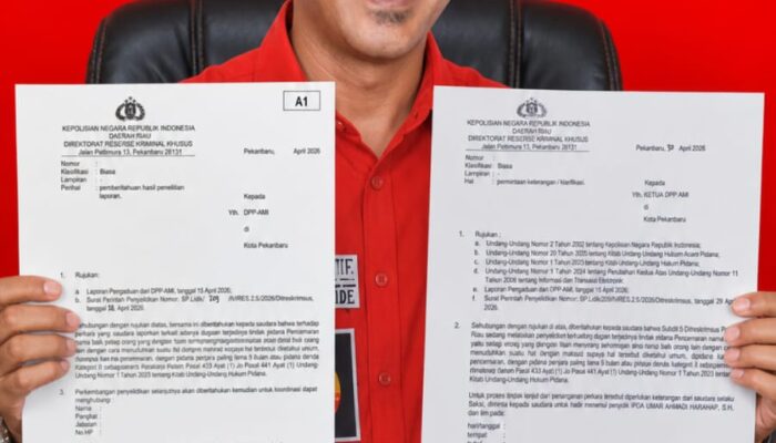 AMI Seret 7 Media Online ke Ranah Hukum, Polda Riau Turun Tangan