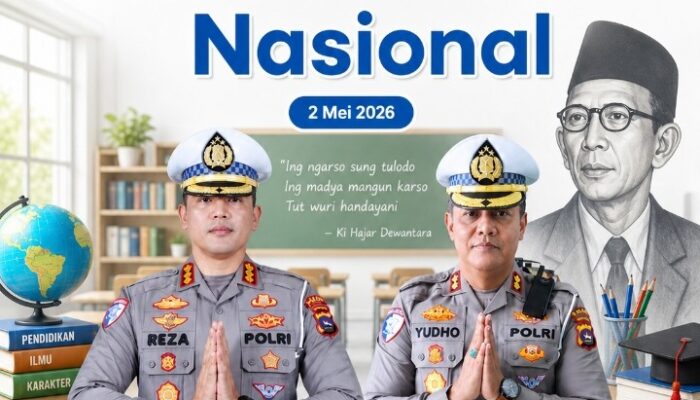 Kombes Pol Reza CAS Dorong Literasi Lalu Lintas sebagai Pilar Karakter Pelajar pada Momentum Hardiknas 2026