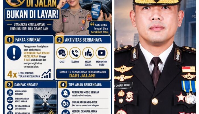 Pesan Menyentuh Kombes Pol Reza CAS: Satu Detik Lalai di Jalan Bisa Mengubah Segalanya