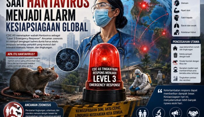 Saat Hantavirus Menjadi Alarm Kesiapsiagaan Global