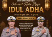 Dirlantas Reza Chairul Akbar Sidiq dan Wadir Lantas Yudho Huntoro Ajak Masyarakat Tebar Kebaikan