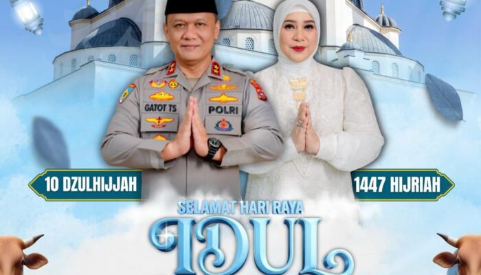 Penuh Kesejukan dan Humanis, Kapolda Sumbar Irjen Pol Gatot Tri Suryanta Bersama Bhayangkari Sampaikan Pesan Idul Adha untuk Kedamaian Ranah Minang