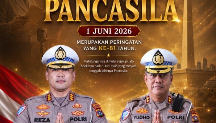 Dirlantas Polda Sumbar Kombes Pol. H.M. Reza Chairul Akbar Sidiq Ajak Masyarakat Rawat Persatuan di Hari Lahir Pancasila
