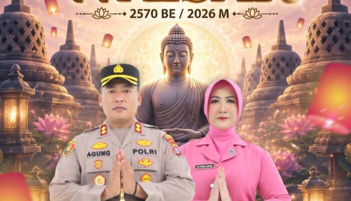 AKBP Agung Tribawanto, S.I.K. Harapkan Perayaan Waisak Membawa Kedamaian dan Kesejukan bagi Pasaman Barat