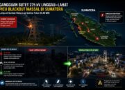 SUTET Linggau–Lahat Diduga Jadi Biang Kerok Padam Massal Se-Sumatera, Warga Sumbar Sempat Panik Dua Jam Dalam Gelap