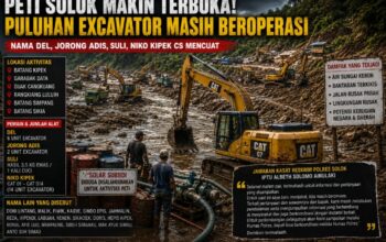 Nama Del dan Jorong Adis Mencuat dalam Dugaan PETI Solok, IPTU Albeth Sebut Masih Kumpulkan Informasi, AKBP Agung Pranajaya Bungkam
